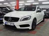 Begagnad Mercedes A180 AMG line 109 HK (80 kW) 2013 Vit Halvkombi