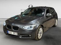 Begagnad BMW 120 Sport Line 184 HK (135 kW) 2013 Grå Halvkombi