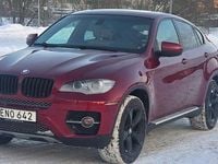 Begagnad BMW X6 235 HK (172 kW) 2009 Röd SUV