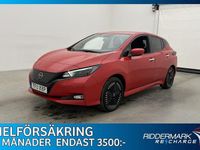 Begagnad Nissan Leaf 360º 160 kW (218 HK) 2023 Röd Halvkombi