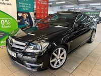 begagnad Mercedes C220 CDI Coupé*7G*1000kr/mån*AMG*Panoram*