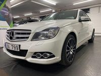 Begagnad Mercedes C180 156 HK (114 kW) 2011 Vit Sedan