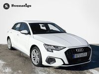 Begagnad Audi A3 Sportback Proline 150 HK (110 kW) 2023 Vit Halvkombi