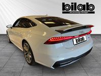 Begagnad Audi A7 Sportback S-Line 266 HK (195 kW) 2023 Vit (glaciärvit metallic) Halvkombi