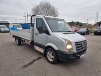 begagnad VW Crafter Chassi 35 2.5 TDI Euro 4 flakbil