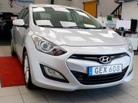 begagnad Hyundai i30 cw 1.6 CRDi Sv-såld 1-ägare Nybes 2014, Kombi