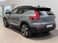 begagnad Volvo XC40 P8 AWD Recharge Pure Electric 2021 Grå
