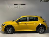 Begagnad Peugeot e-208 Active 100 kW (136 HK) 2022 Gul Halvkombi
