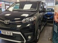 Begagnad Toyota Proace 122 HK (89 kW) 2019 Svart Minibuss