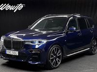 Begagnad BMW X7 M Sport 334 HK (245 kW) 2022 Blå SUV