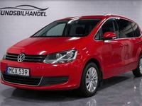 Begagnad VW Sharan 140 HK (102 kW) 2011 Röd Minibuss