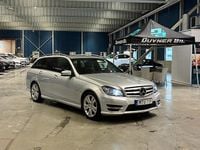 Begagnad Mercedes C220 AMG line 170 HK (125 kW) 2012 Silver Kombi