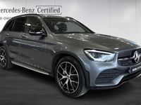 begagnad Mercedes GLC220 Benz GLC 220d 4Matic AMG Line Dragkrok Apple Carpl 2021, Kombi