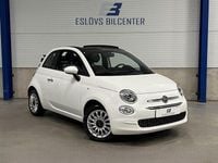 Begagnad Fiat 500C Lounge 71 HK (52 kW) 2020 Vit Cab