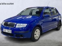 Begagnad Skoda Fabia 2004 Blå