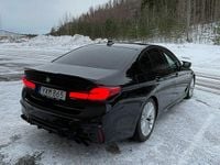 Begagnad BMW 540 340 HK (250 kW) 2018 Blacksapphire metallic Sedan