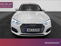 begagnad Audi A5 Sportback Quattro 45 TFSI Proline CarPlay Välserv 2019, Sportkupé