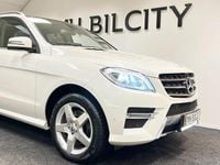 Begagnad Mercedes ML350 AMG line 258 HK (189 kW) 2012 Vit SUV