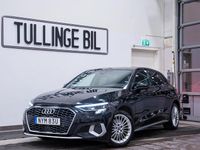 Begagnad Audi A3 Comfort 150 HK (110 kW) 2021 Svart Sedan
