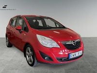 Begagnad Opel Meriva Enjoy 140 HK (102 kW) 2010 Röd Minibuss