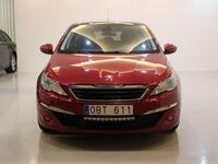 Begagnad Peugeot 308 Active 126 HK (92 kW) 2014 Mörkröd (röd) Halvkombi