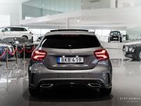 begagnad Mercedes A180 A180 BenzAMG Pano CarPlay 2017, Halvkombi