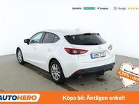 Begagnad Mazda 3 Inclusive 121 HK (88 kW) 2015 Vit Halvkombi