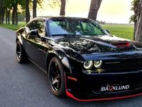 begagnad Dodge Challenger 5.7 V8 HEMI, DEMON, Svart med rött läder