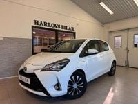 Begagnad Toyota Yaris Hybrid Active 101 HK (74 kW) 2019 Vit