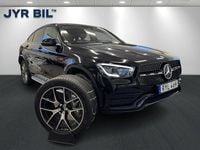 Begagnad Mercedes GLC300e AMG line 306 HK (225 kW) 2021 Svart Sportkupé