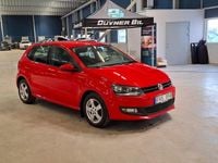 Begagnad VW Polo 86 HK (63 kW) 2013 Röd Halvkombi