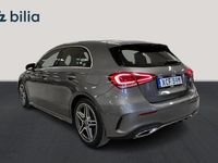 begagnad Mercedes A180 AMG-LINE/sommar-Vinterhjul/Bränslevärmare/ 2021 Grå