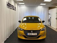 Begagnad Peugeot e-208 Active 100 kW (136 HK) 2022 Gul Halvkombi