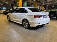 Begagnad Audi A3 S-Line 150 HK (110 kW) 2017 Vit Sedan