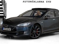 Begagnad Tesla Model S 375 kW (511 HK) 2015 Grå Halvkombi