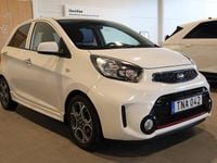 Begagnad Kia Picanto 67 HK (49 kW) 2015 Vit Halvkombi