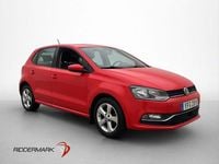 Begagnad VW Polo 90 HK (66 kW) 2016 Röd Halvkombi