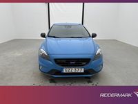 begagnad Volvo V40 D4 R-Design Skinn Sensorer BLIS Välserv 0,33l/mil