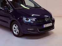 Begagnad VW Sharan 150 HK (110 kW) 2015 Blå Minibuss