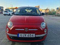 Begagnad Fiat 500 Lounge 70 HK (51 kW) 2015 Röd Halvkombi