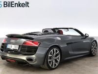 Begagnad Audi R8 Spyder 532 HK (391 kW) 2012 Grå Cab