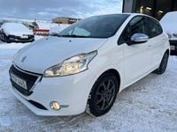 Begagnad Peugeot 208 82 HK (60 kW) 2014 Vit Halvkombi