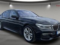 Begagnad BMW 740 M Sport 320 HK (235 kW) 2016 Svart Sedan