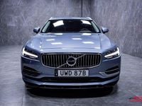 Begagnad Volvo V90 Inscription 392 HK (288 kW) 2020 Blå Kombi