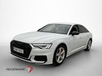 Begagnad Audi A6 S-Line 367 HK (269 kW) 2020 Vit Sedan