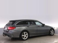 Begagnad Mercedes C220 AMG line 170 HK (125 kW) 2018 Grå Kombi