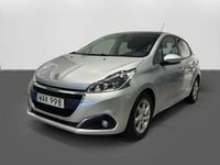 Begagnad Peugeot 208 82 HK (60 kW) 2015 Ljusgrå Halvkombi