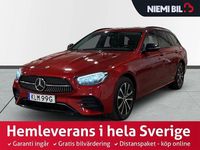 Begagnad Mercedes E300 AMG line 306 HK (225 kW) 2022 Röd
