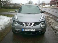 Begagnad Nissan Juke Tekna 116 HK (85 kW) 2016 Grå SUV