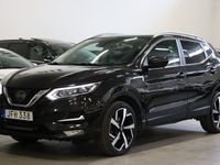 begagnad Nissan Qashqai 1.2 TEKNA PANORAMA 360KAM GPS ELSTOL NYSERVAD